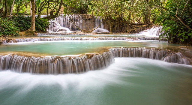 Kuang Xi Waterfalls