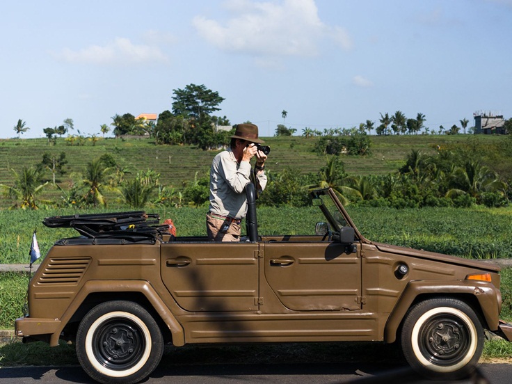 Exploring Bali by vintage Volkswagen